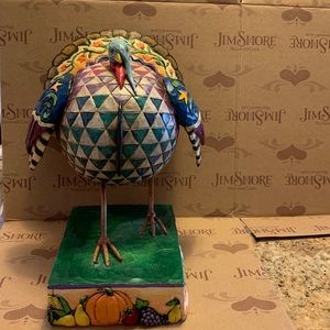 Jim Shore Heartwood Creek,  "Strutting Proud"  #4002855, 2005.